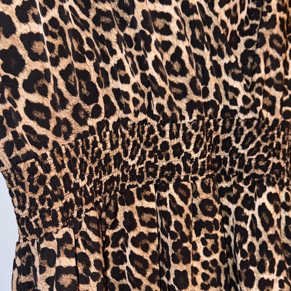Michael Kors Animal Print Long Sleeve Dress - Picture 4 of 7